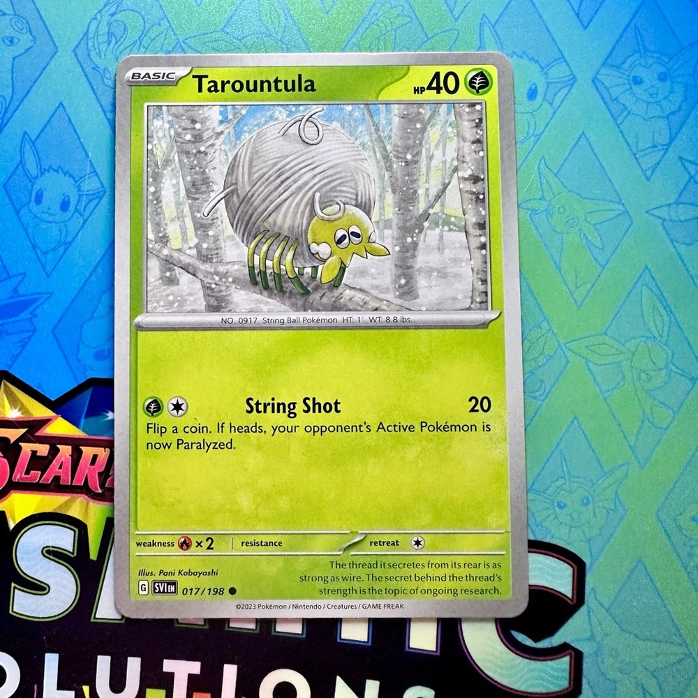 tarountula (017/198) - common — pokémon: scarlet & violet - base set